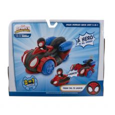 ماشین 2 در 1 Quick Shot مایلز مورالز Spidey and his Amazing Friends, image 26