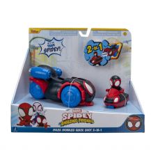 ماشین 2 در 1 Quick Shot مایلز مورالز Spidey and his Amazing Friends, image 23