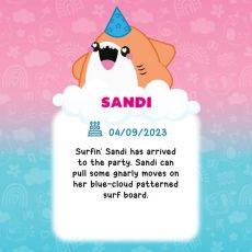 عروسک اسکوییشی 9 سانتی Smooshzees مدل Sandi سری Mini Cutezees, تنوع: 08102-Sandi, image 9