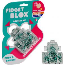 فیجت ژله‌ای Fidget Blox مدل بلاک سبز و سفید, تنوع: 931569-green white, image 