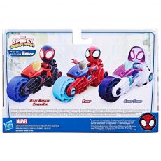 فیگور 10 سانتی اسپایدی به همراه موتورسیکلت Spidey Amazing Friends, image 7