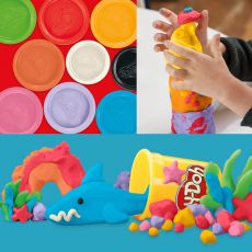 پک 9 تایی خمیر بازی Play Doh مدل رنگ های محبوب, image 4