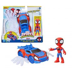فیگور 10 سانتی اسپایدی به همراه ماشین Spidey Amazing Friends, image 