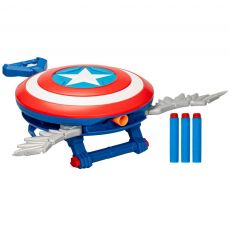 سپر نرف Nerf کاپیتان آمریکا Skyshot Blaster مارول, image 6