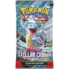 پک کارت بازی 10 تایی Pokemon سری Scarlet and Violet 07 مدل Stellar Crown, image 2