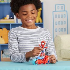 فیگور 10 سانتی اسپایدی به همراه موتورسیکلت Spidey Amazing Friends, image 3