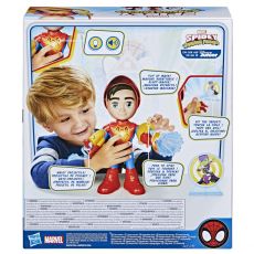 فیگور 25 سانتی اسپایدی با لباس الکترونیکی Spidey and His Amazing Friends, image 10