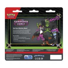 پک کارت بازی 30 تایی Pokemon سری Scarlet and Violet Shrouded Fable مدل Pecharunt, image 2