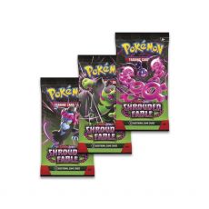 پک کارت بازی 30 تایی Pokemon سری Scarlet and Violet Shrouded Fable مدل Pecharunt, image 3