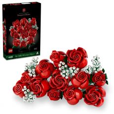 لگو آیکونز مدل دسته گل رز (10328), image 