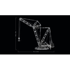 لگو تکنیک مدل جرثقیل Crawler لیبهر LR 13000 (42146), image 8