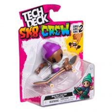 اسکیت انگشتی و فیگور تک دک Tech Deck مدل SK8 Crew سری 2 با کلاه بنفش, image 6