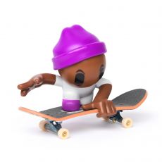 اسکیت انگشتی و فیگور تک دک Tech Deck مدل SK8 Crew سری 2 با کلاه بنفش, image 4