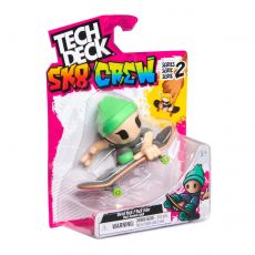 اسکیت انگشتی و فیگور تک دک Tech Deck مدل SK8 Crew سری 2 با کلاه سبز, image 6