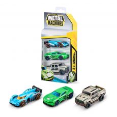 پک 3 تایی ماشین های فلزی Metal Machines مدل ماشین سبز, تنوع: 6715-Green, image 