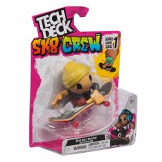 اسکیت انگشتی و فیگور تک دک Tech Deck مدل SK8 Crew سری 1 با کلاه کرم, تنوع: 6071054-white, image 2
