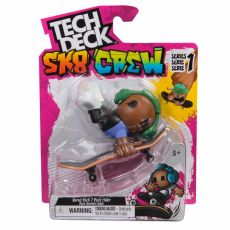 اسکیت انگشتی و فیگور تک دک Tech Deck مدل SK8 Crew سری 1 با هدفون سبز, تنوع: 6071054-Green, image 