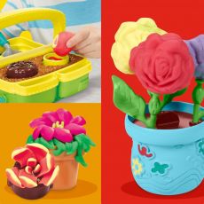 ست خمیربازی گل های شکوفه زده Play Doh, image 8