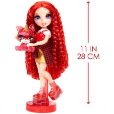عروسک 28 سانتی رنگین کمانی Rainbow High مدل Ruby Anderson, تنوع: 120179-Ruby Anderson, image 4