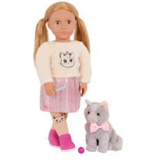 عروسک 46 سانتی OG مدل Sheela همراه با گربه Sammy, image 