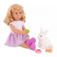 عروسک 46 سانتی OG مدل Tabby همراه با حیوان خانگی و کتاب داستان, image 4