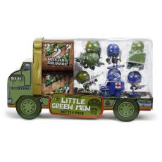 پک 8 تایی عروسک سربازهای کوچک سبز سری 1 مدل Battle Pack, image 3