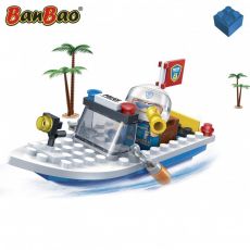 بلاک ساختنی بن بائو مدل قایق پلیس, image 4