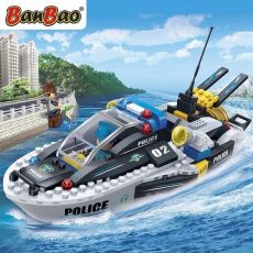 بلاک ساختنی بن بائو مدل قایق پلیس, image 5