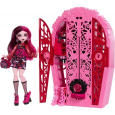 عروسک 30 سانتی رازآلود Monster High به همراه کمد و اکسسوری مدل Draculaura, image 4