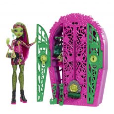 عروسک 30 سانتی رازآلود Monster High به همراه کمد و اکسسوری مدل Venus McFlytrap, image 8