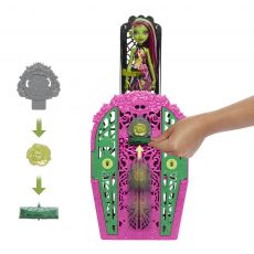 عروسک 30 سانتی رازآلود Monster High به همراه کمد و اکسسوری مدل Venus McFlytrap, image 4