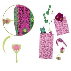 عروسک 30 سانتی رازآلود Monster High به همراه کمد و اکسسوری مدل Venus McFlytrap, image 3
