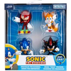 ست چهارتایی فیگورهای فلزی Sonic the Hedgehog, image 9