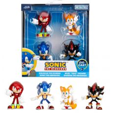 ست چهارتایی فیگورهای فلزی Sonic the Hedgehog, image 