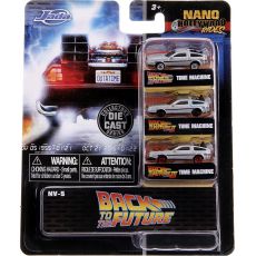 پک 3 تایی ماشین‌های فلزی کوچک Hollywood Rides مدل Back to the Future, image 9