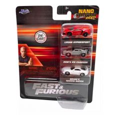 پک 3 تایی ماشین‌های فلزی کوچک Hollywood Rides مدل Fast and Furious, image 6