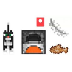 فیگور Minecraft مدل Tuxedo Cat به همراه اکسسوری, image 2