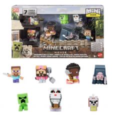 ست 7 تایی فیگورهای Minecraft مدل Overworld Battle Pack, image 