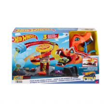 پیست ماشین‌ های Hot Wheels سری City مدل Pizza Slam Cobra Attack, image 7