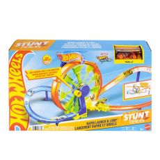 پیست ماشین‌های Hot Wheels سری Stunt Tracks مدل Rapid Launch & Loop, image 7