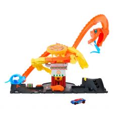 پیست ماشین‌ های Hot Wheels سری City مدل Pizza Slam Cobra Attack, image 6