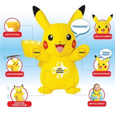 عروسک رباتیک 25 سانتی پیکاچو Pokemon, image 6