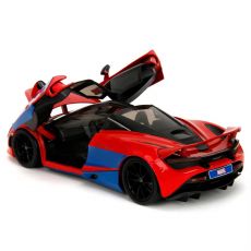ماشین فلزی مک لارن 720S و فیگور فلزی مرد عنکبوتی با مقیاس 1:24, image 8