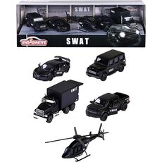 پک 5 تايی ماشين های فلزی Majorette مدل SWAT, image 