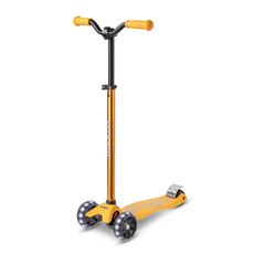 اسکوتر مکسی دلوکس پرو Micro با چرخ های چراغ دار مدل زرد آفتابی, تنوع: MMD041-Yellow, image 10