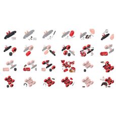 ماشین کنترلی Carrera مدل X-mas Turnator با مقیاس 1:24, image 5