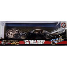 ماشین فلزی پونتیاک مدل 1977 Firebird به همراه نشان فلزی Smokey and the Bandit با مقیاس 1:24, image 9