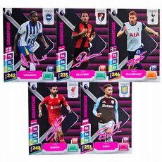 باکس فلزی کارت بازی 56 تایی فوتبالی Adrenalyn XL PLUS مدل Mega Tin سری Premier League فصل 2025 طلایی, تنوع: 4388-Gold, image 4