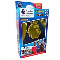 باکس فلزی کارت بازی 56 تایی فوتبالی Adrenalyn XL PLUS مدل Mega Tin سری Premier League فصل 2025 طلایی, تنوع: 4388-Gold, image 