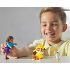 ست فیگورهای رابل و شهردار گودوی سگ های نگهبان Paw Patrol, تنوع: 6070734-Rubble, image 2